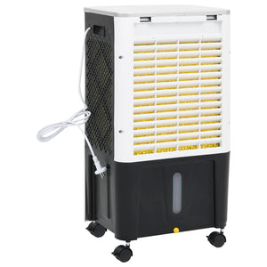 Air Cooler Φορητό 3 σε 1 Ασπρόμαυρο 73 x 38 x 30,5 εκ. 80 W