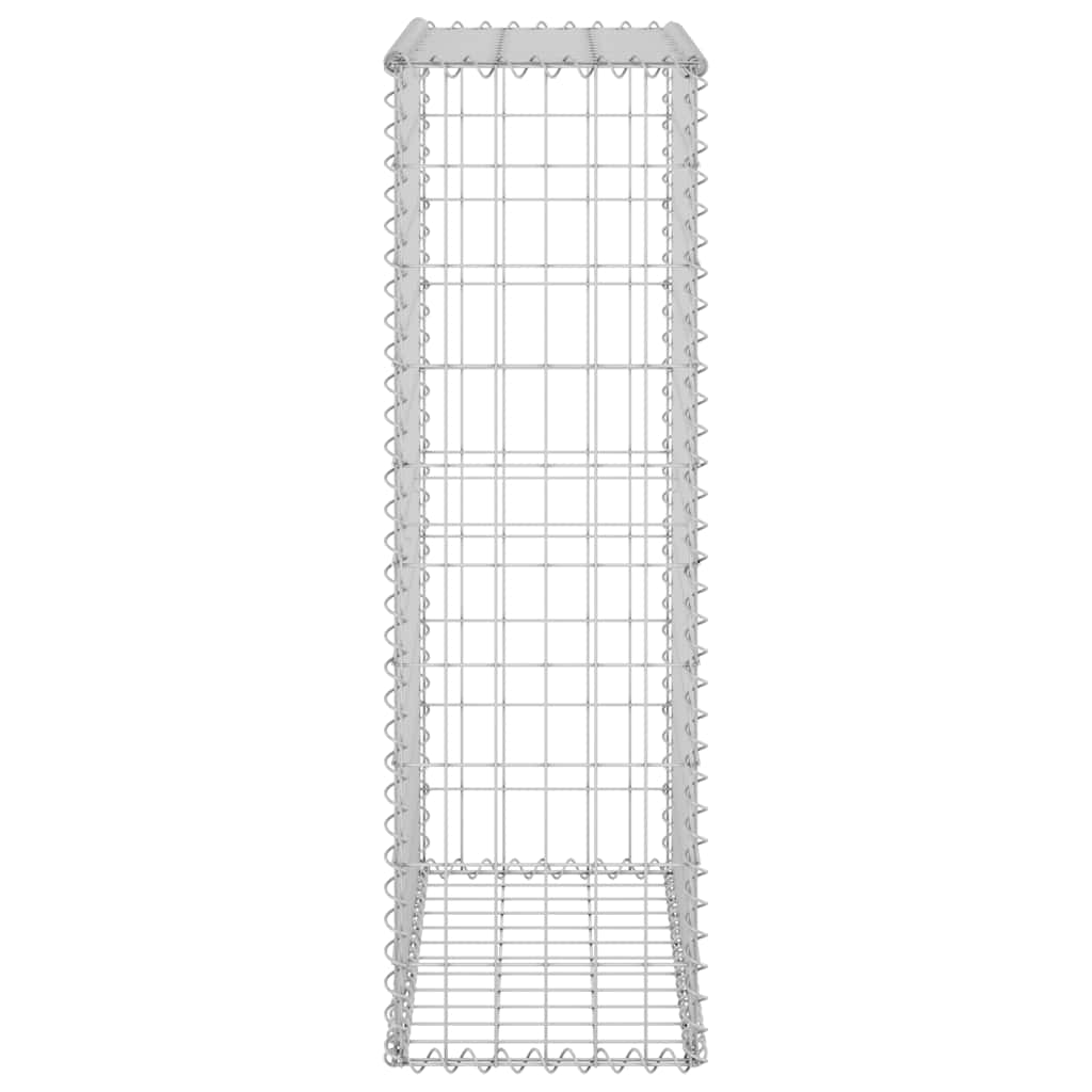 Συρματοκιβώτιο Τοίχος 60x30x100 εκ. Γαλβαν. Χάλυβας + Καλύμματα - PAKOBAZAAR