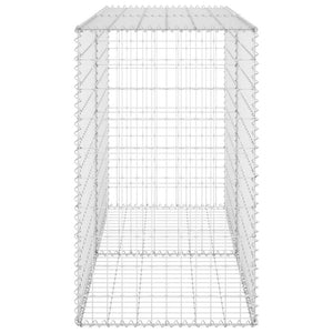 Συρματοκιβώτιο Τοίχος 150x60x100 εκ. Γαλβαν.Χάλυβας + Καλύμματα - PAKOBAZAAR