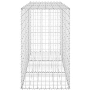 Συρματοκιβώτιο Τοίχος 200x60x100 εκ. Γαλβαν.Χάλυβας + Καλύμματα - PAKOBAZAAR