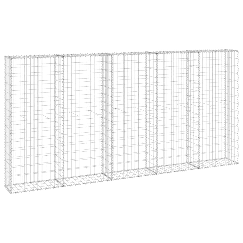 Συρματοκιβώτιο Τοίχος 300x30x150 εκ. Γαλβαν.Χάλυβας + Καλύμματα - PAKOBAZAAR