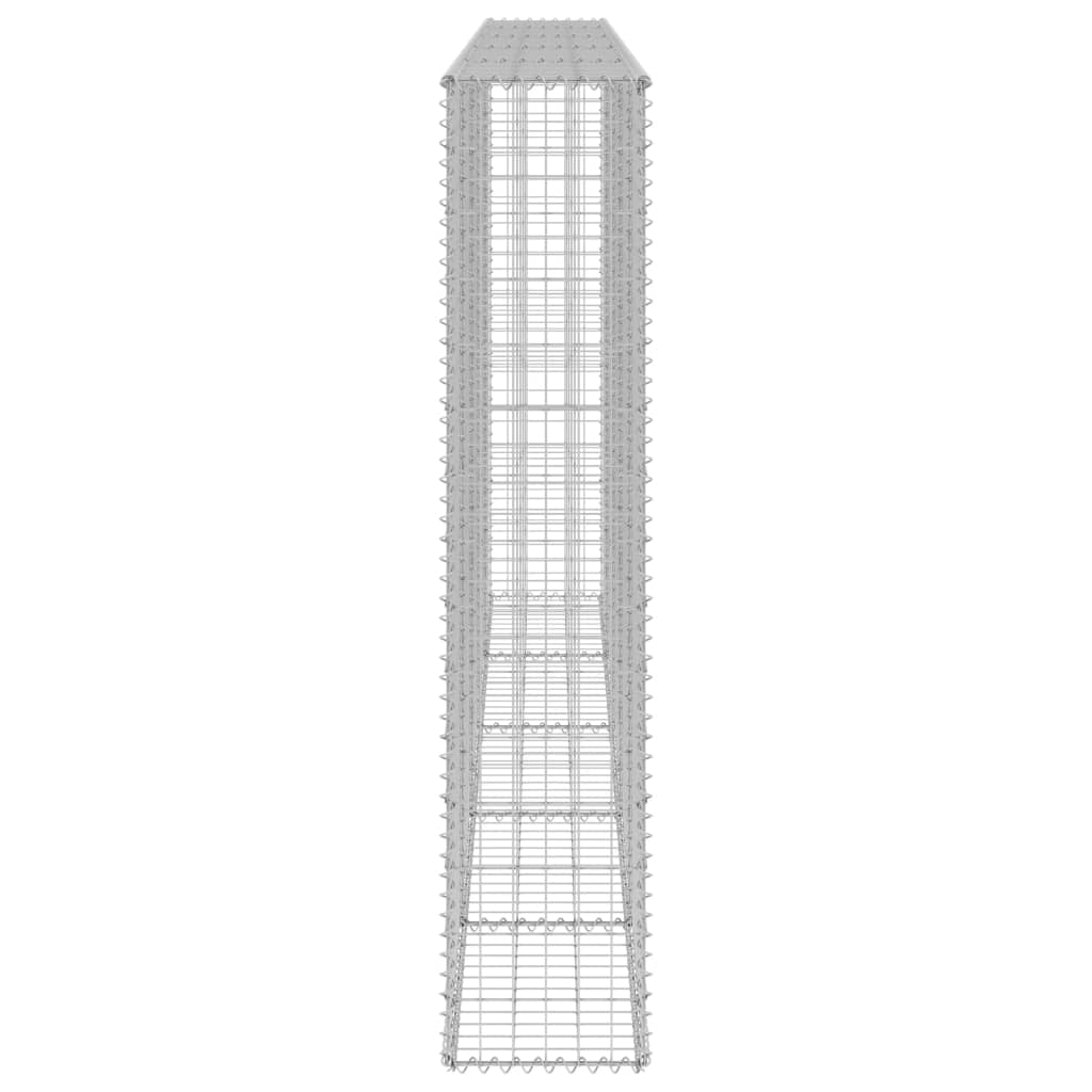 Συρματοκιβώτιο Τοίχος 300x30x150 εκ. Γαλβαν.Χάλυβας + Καλύμματα - PAKOBAZAAR