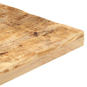 Τραπέζι Bistro Τετράγωνο 50x50x75 εκ. Ακατέργαστο Ξύλο Μάνγκο
