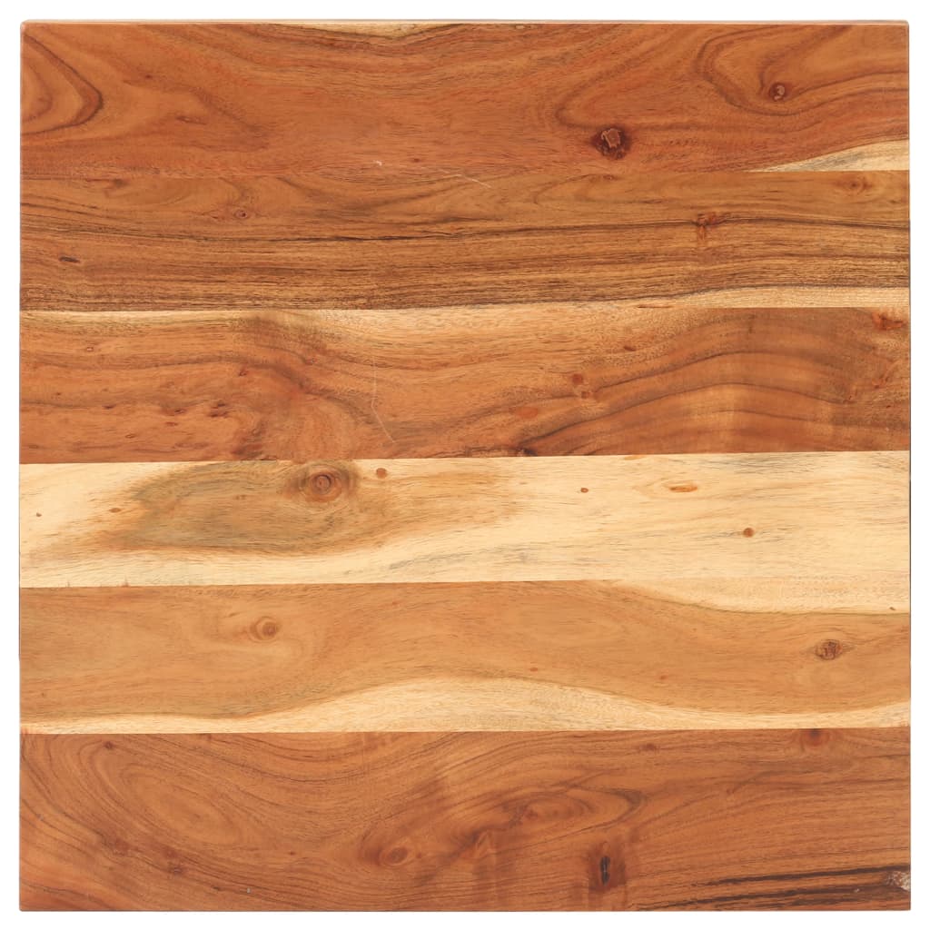 Τραπέζι Bistro Τετράγωνο 60 x 60 x 75 εκ. Μασίφ Ξύλο Ακακίας - Pakobazaar