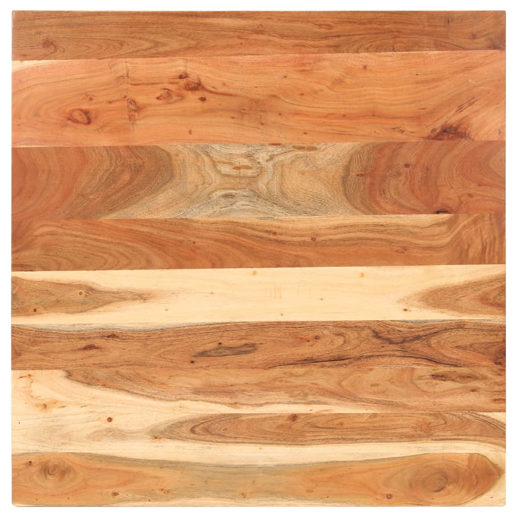 Τραπέζι Bistro Τετράγωνο 80 x 80 x 75 εκ. Μασίφ Ξύλο Ακακίας