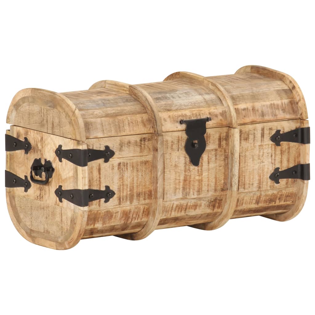 Μπαούλα Αποθήκευσης 2 τεμ. από Μασίφ Ξύλο Μάνγκο