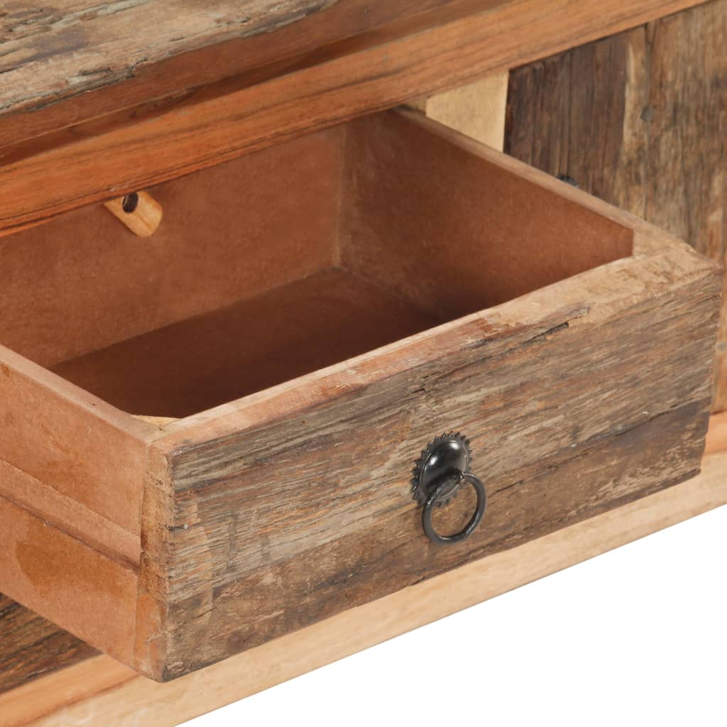 Έπιπλο Τηλεόρασης 120x30x40 εκ. Μασίφ Ακακία/Ανακυκλωμένο Ξύλο