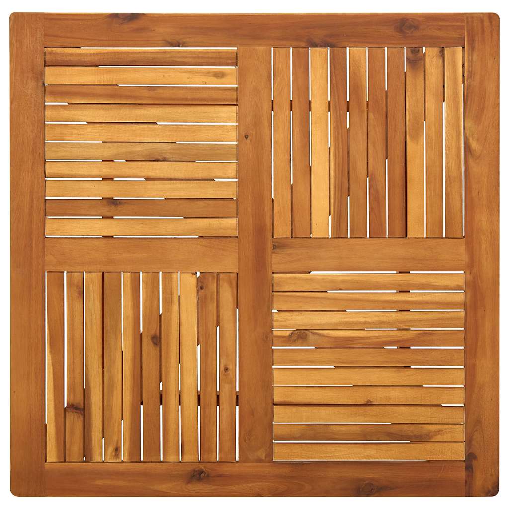 Τραπέζι Κήπου 85 x 85 x 75 εκ. Μασίφ Ξύλο Ακακίας
