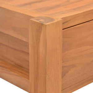Γραφείο με 2 Συρτάρια 140 x 40 x 75 εκ. Ξύλο Teak