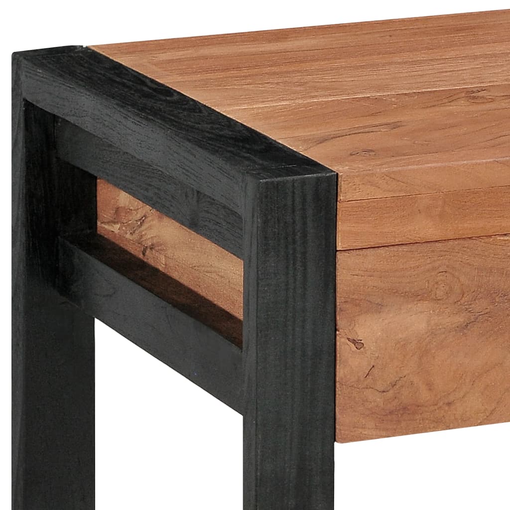 Γραφείο με 2 Συρτάρια 140 x 40 x 75 εκ. Ξύλο Teak