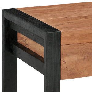 Γραφείο με 2 Συρτάρια 140 x 40 x 75 εκ. Ξύλο Teak