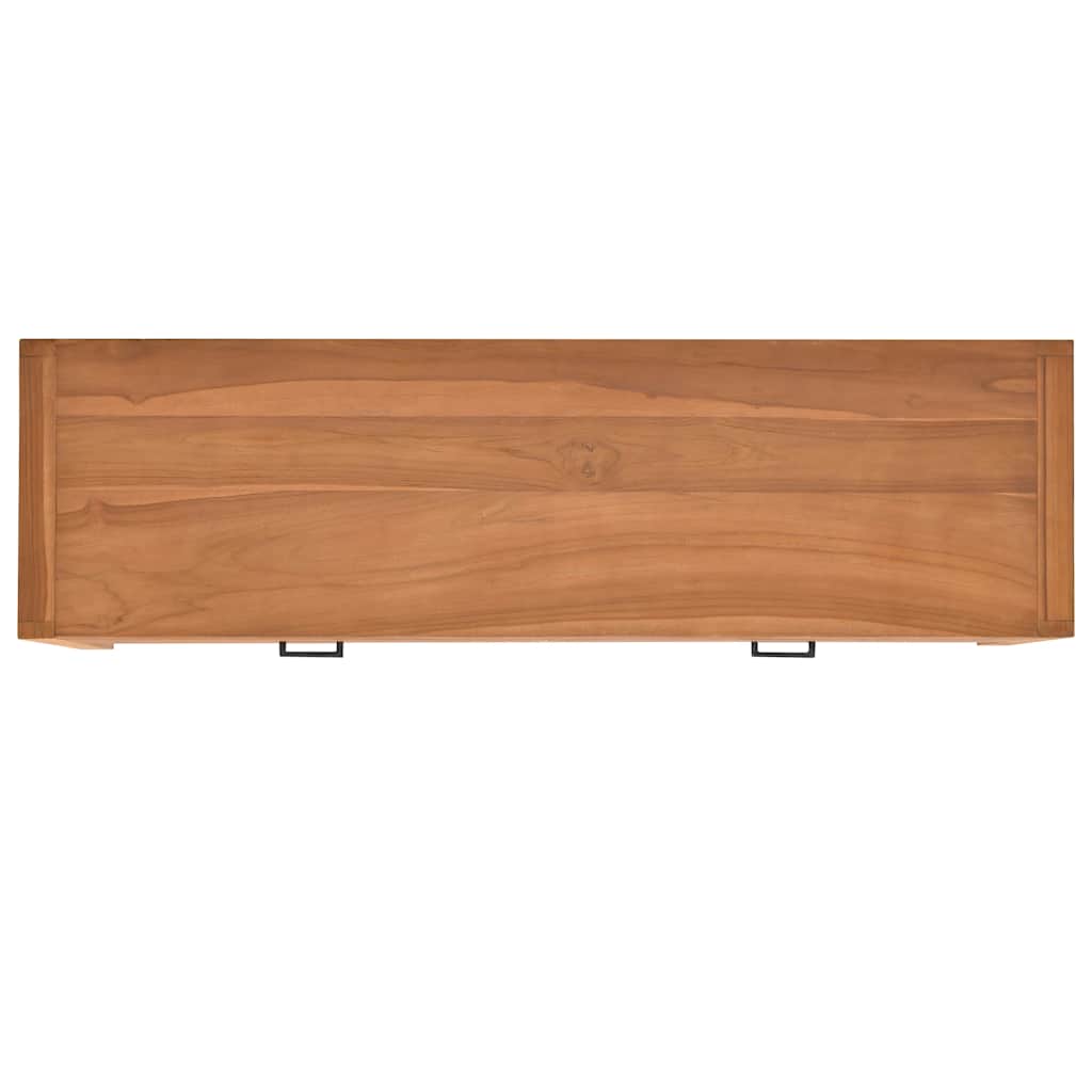 Γραφείο με 2 Συρτάρια 140 x 40 x 75 εκ. Ανακυκλωμένο Ξύλο Teak