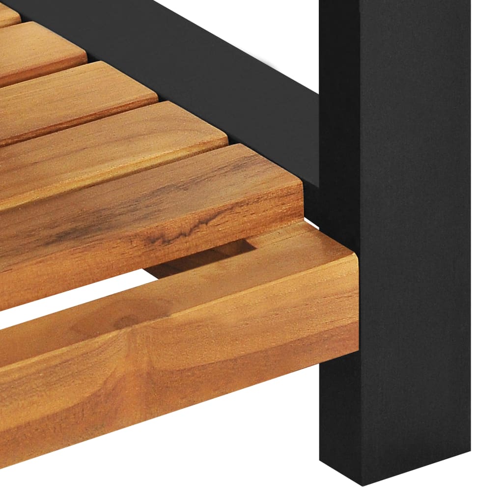 Παγκάκι 120 εκ. από Μασίφ Ξύλο Teak - Pakobazaar