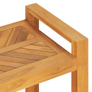 Παγκάκι 120 εκ. από Μασίφ Ξύλο Teak - Pakobazaar