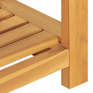 Παγκάκι 120 εκ. από Μασίφ Ξύλο Teak - Pakobazaar