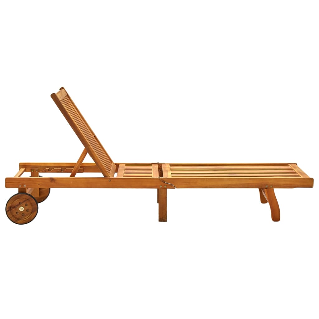 Ξαπλώστρα από Μασίφ Ξύλο Ακακίας