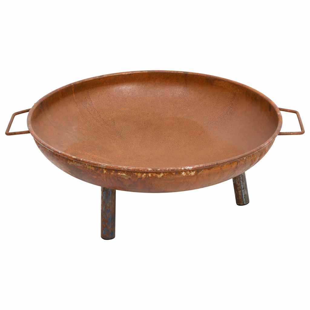 Τζάκι Εξωτερικού Χώρου Μαύρο 67,5x58x22,5 εκ. Ατσάλινο