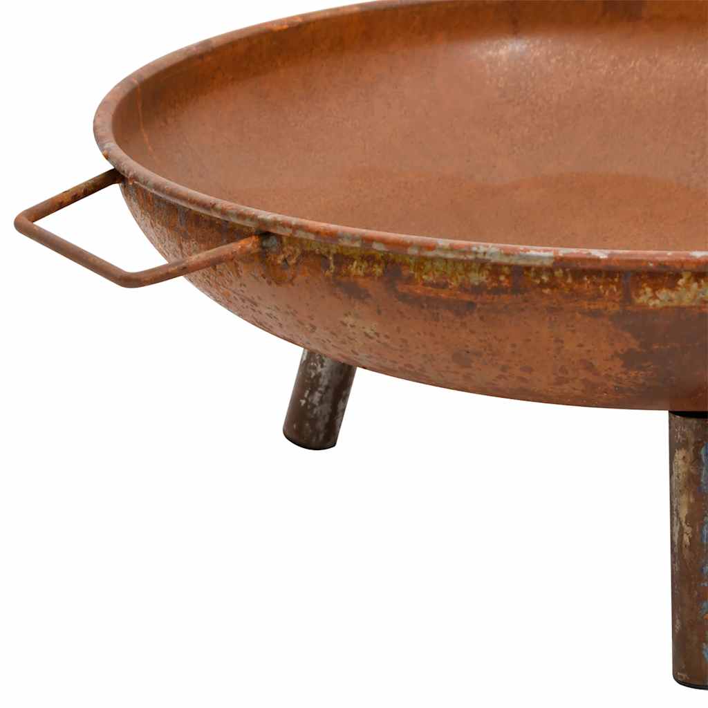 Τζάκι Εξωτερικού Χώρου Μαύρο 67,5x58x22,5 εκ. Ατσάλινο