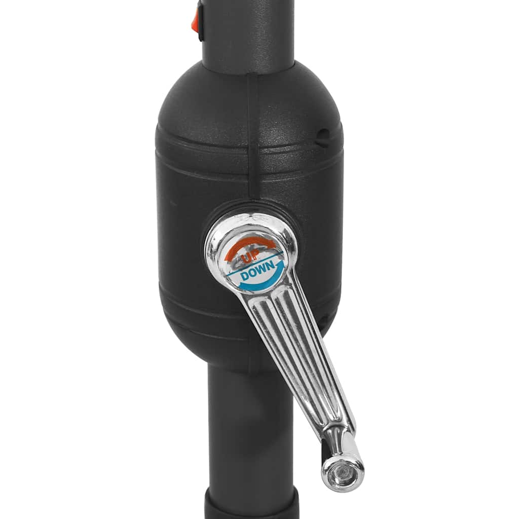 Ομπρέλα Κήπου με LED Μαύρη 400 εκ. με Μεταλλικό Ιστό