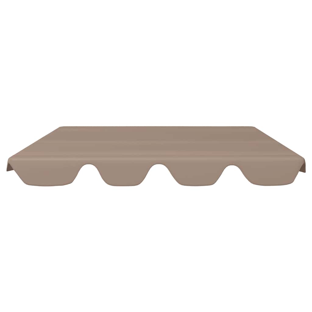 Πανί Ανταλλακτικό για Κούνια Κήπου Taupe 188/168 x 145/110 εκ.