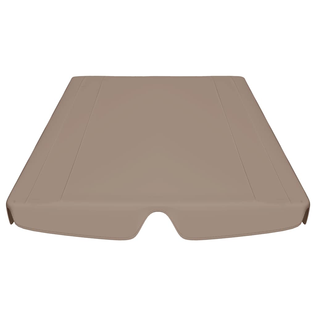 Πανί Ανταλλακτικό για Κούνια Κήπου Taupe 188/168 x 145/110 εκ.