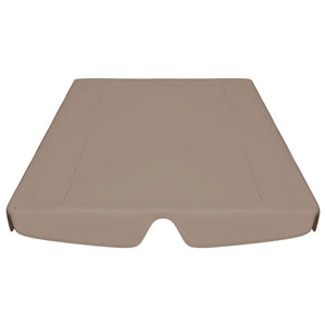 Πανί Ανταλλακτικό για Κούνια Κήπου Taupe 188/168 x 145/110 εκ.