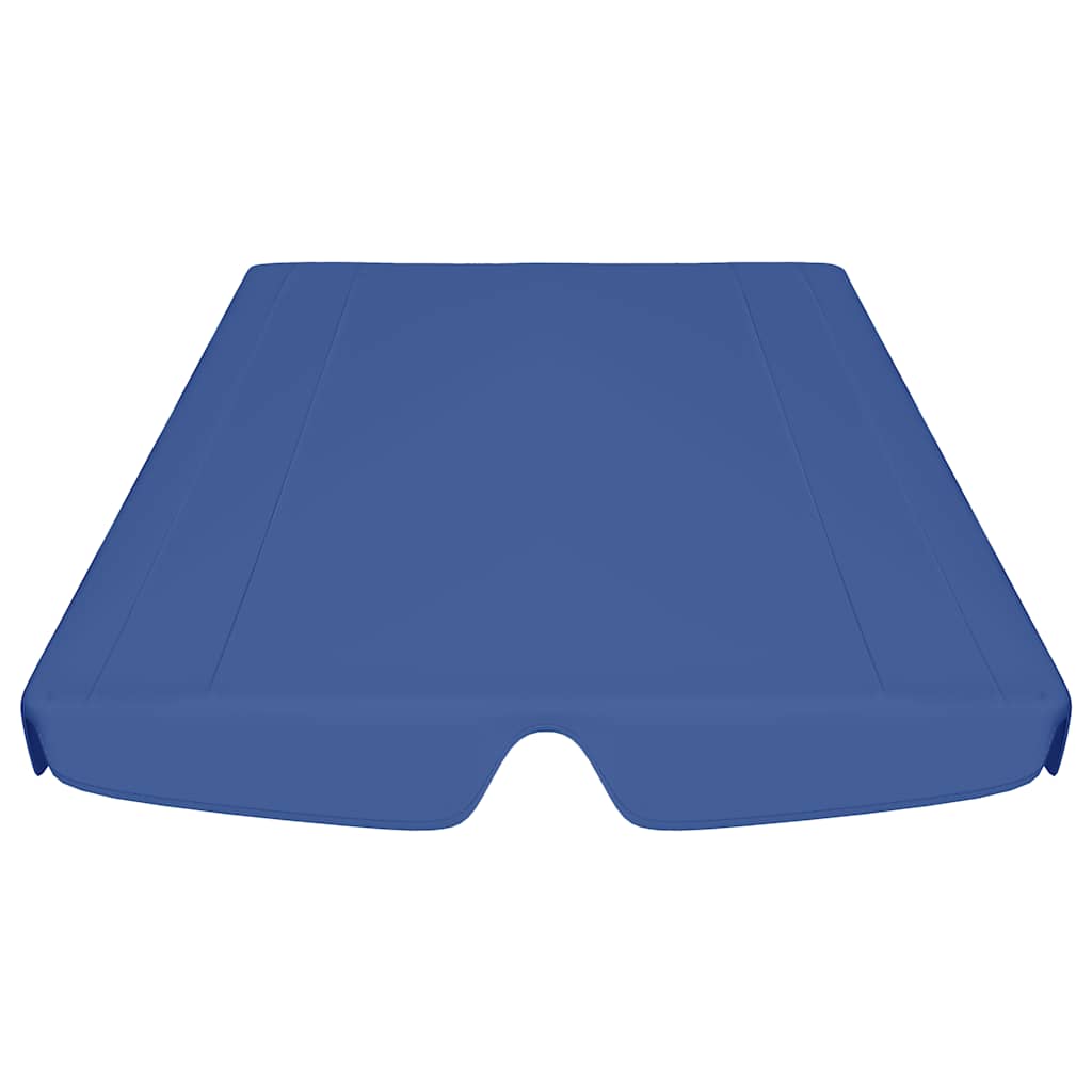 Πανί Ανταλλακτικό για Κούνια Κήπου Μπλε 188/168 x 145/110 εκ.