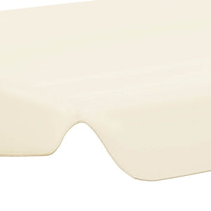 Πανί Ανταλλακτικό για Κούνια Κήπου Κρεμ 150/130x105/70 εκ.