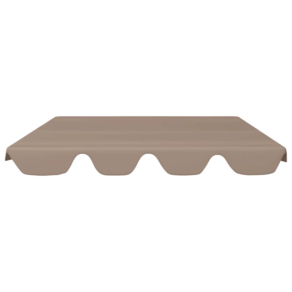 Πανί Ανταλλακτικό για Κούνια Κήπου Taupe 150/130 x 105/70 εκ.