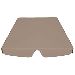 Πανί Ανταλλακτικό για Κούνια Κήπου Taupe 150/130 x 105/70 εκ.