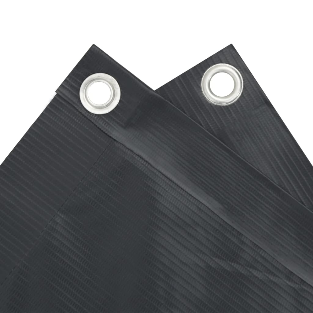 Διαχωριστικό Βεράντας Ανθρακί 90 x 500 εκ. από Ύφασμα Oxford - PAKOBAZAAR