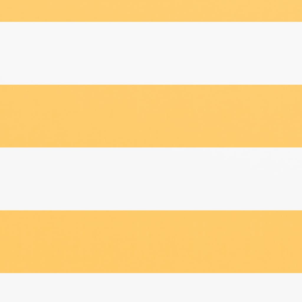 Διαχωριστικό Βεράντας Λευκό/Κίτρινο 75 x 300 εκ. Ύφασμα Oxford