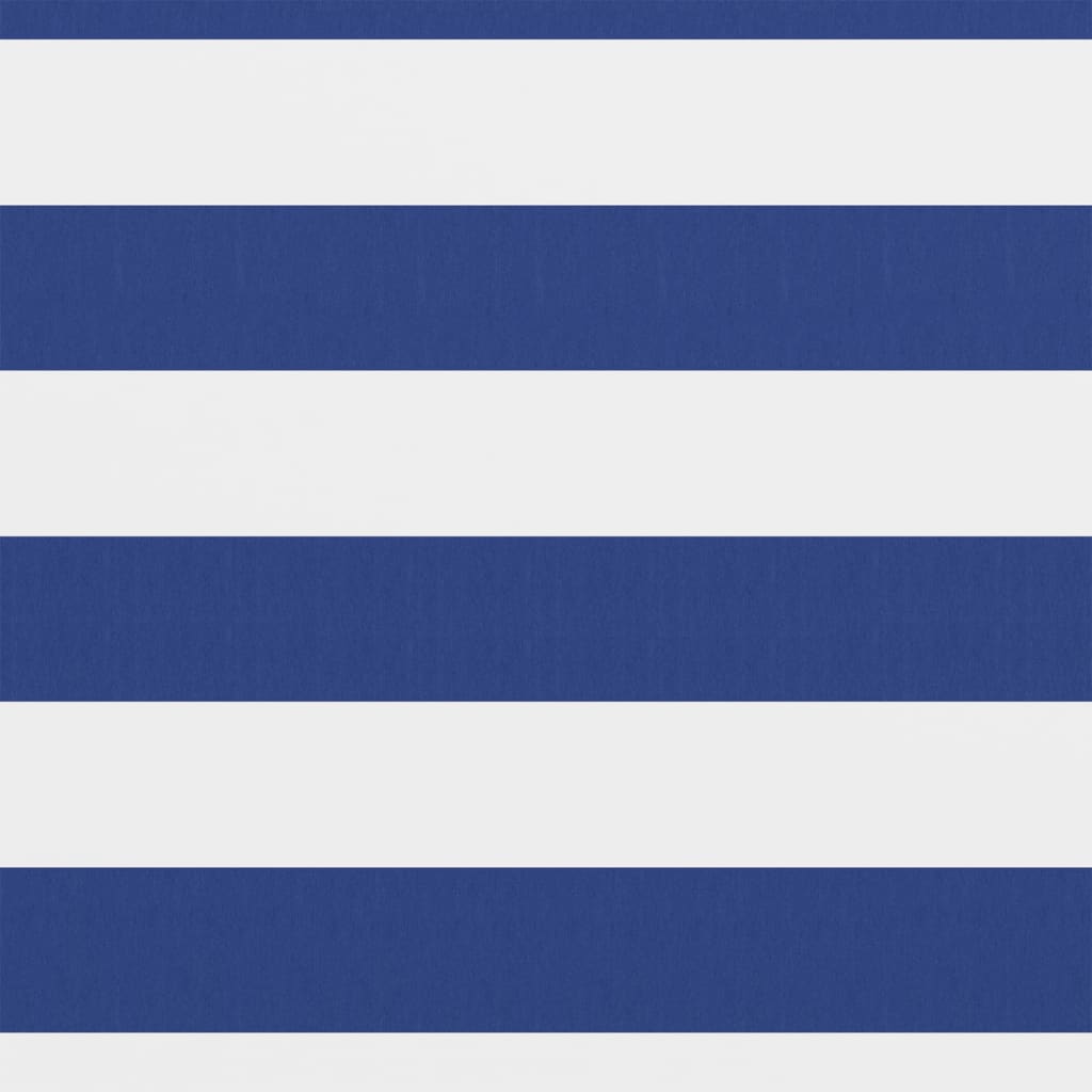 Διαχωριστικό Βεράντας Λευκό/Μπλε 75 x 300 εκ. Ύφασμα Oxford - PAKOBAZAAR