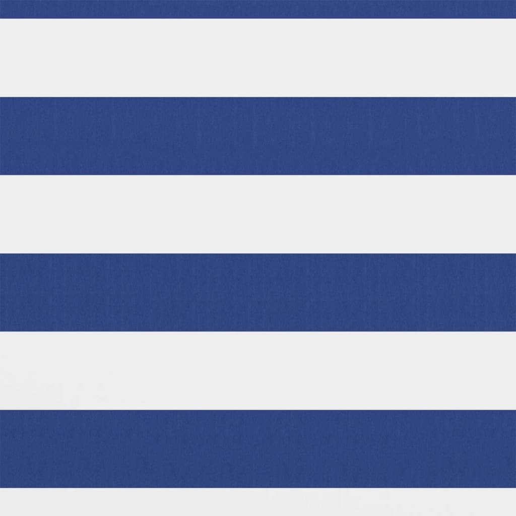 Διαχωριστικό Βεράντας Λευκό/Μπλε 90 x 600 εκ. Ύφασμα Oxford - PAKOBAZAAR