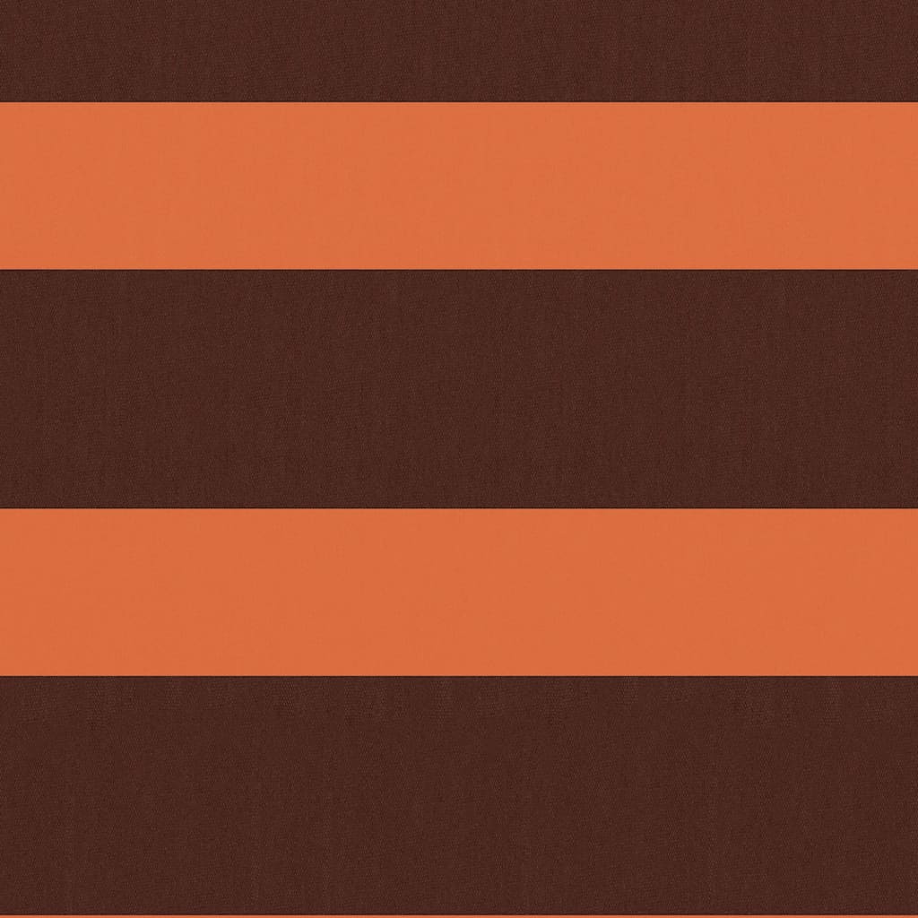 Διαχωριστικό Βεράντας Πορτοκαλί/Καφέ 120x600 εκ. Ύφασμα Oxford - PAKOBAZAAR