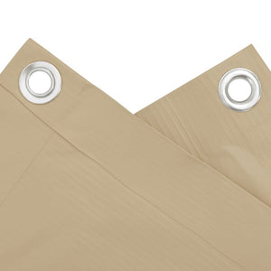 Διαχωριστικό Βεράντας Μπεζ 120 x 600 εκ. Ύφασμα Oxford - PAKOBAZAAR