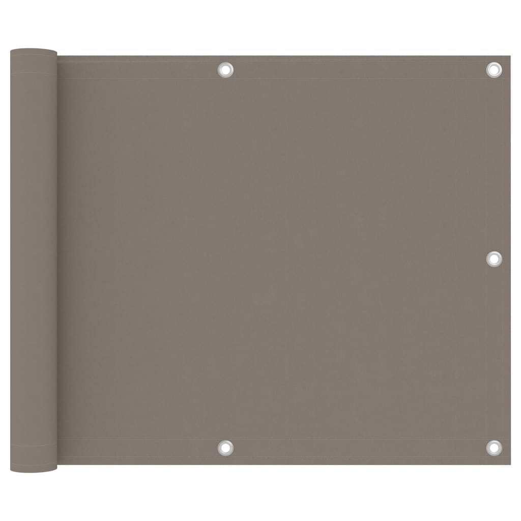 Διαχωριστικό Βεράντας Taupe 75 x 300 εκ. Ύφασμα Oxford - PAKOBAZAAR