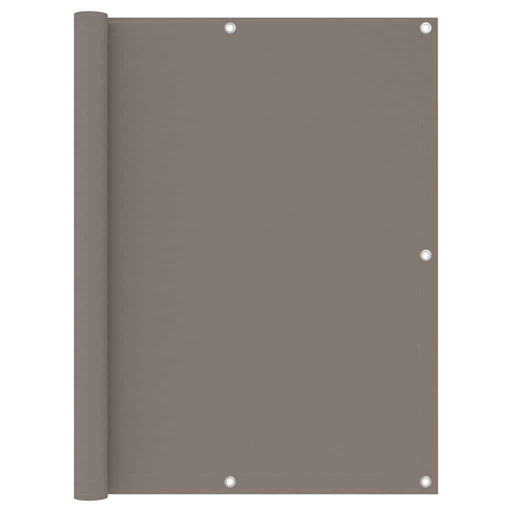 Διαχωριστικό Βεράντας Taupe 120 x 400 εκ. Ύφασμα Oxford - PAKOBAZAAR