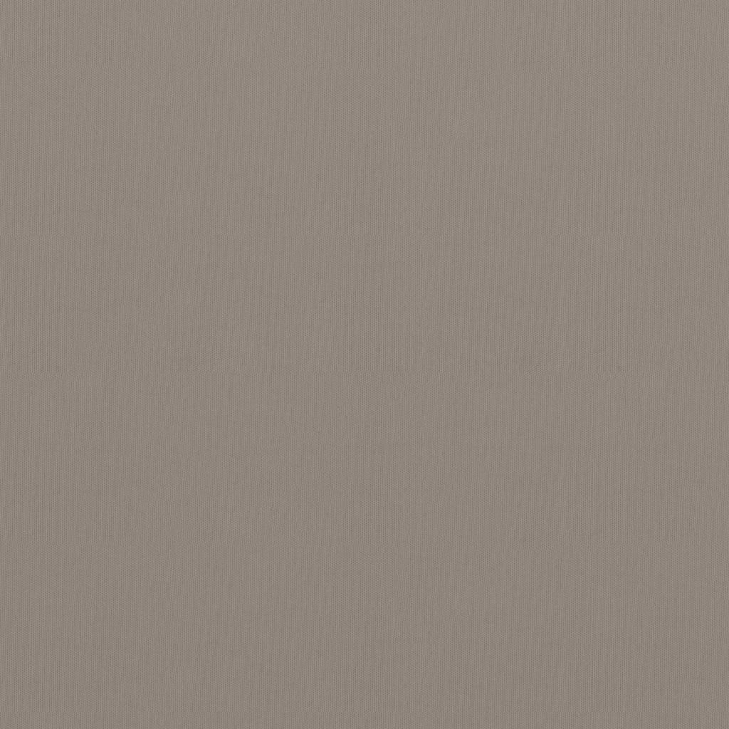 Διαχωριστικό Βεράντας Taupe 120 x 600 εκ. Ύφασμα Oxford - Pakobazaar