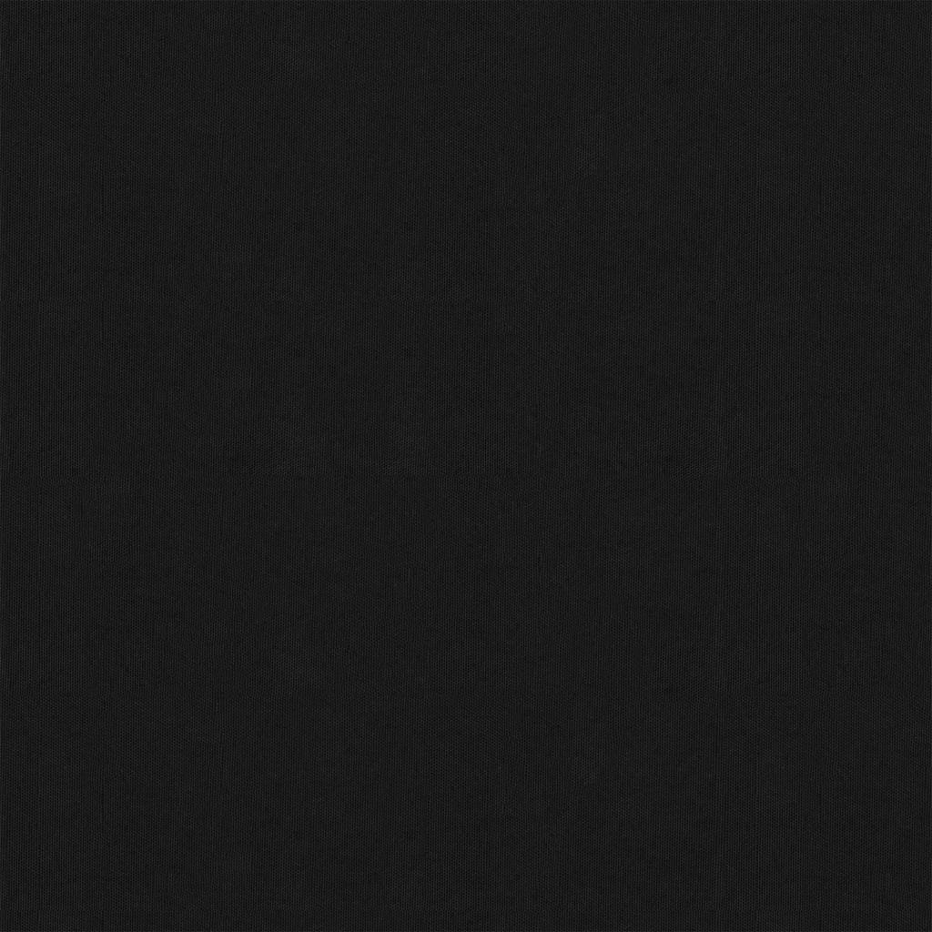 Διαχωριστικό Βεράντας Μαύρο 120 x 500 εκ. Ύφασμα Oxford - PAKOBAZAAR