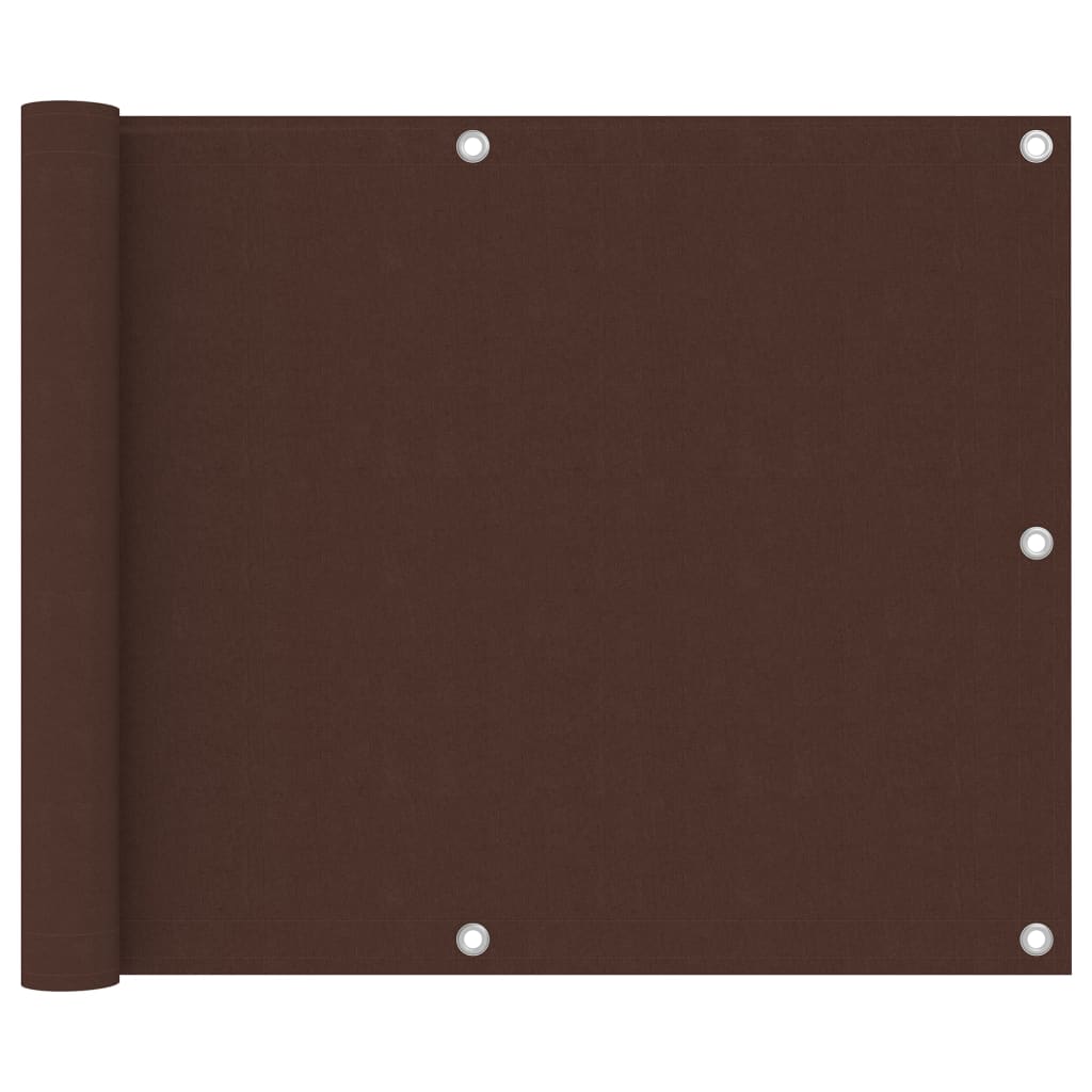 Διαχωριστικό Βεράντας Καφέ 75 x 600 εκ. Ύφασμα Oxford - PAKOBAZAAR