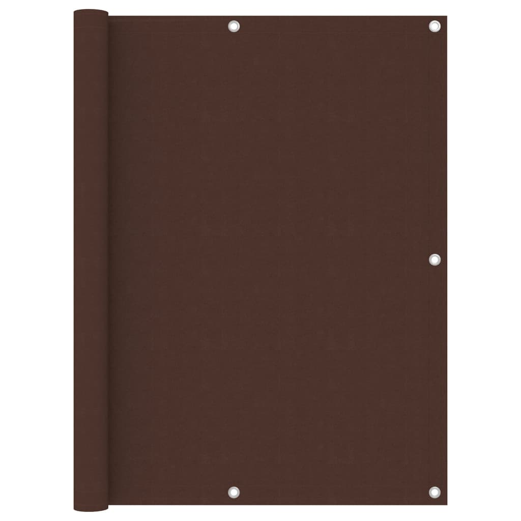 Διαχωριστικό Βεράντας Καφέ 120 x 600 εκ. Ύφασμα Oxford - PAKOBAZAAR