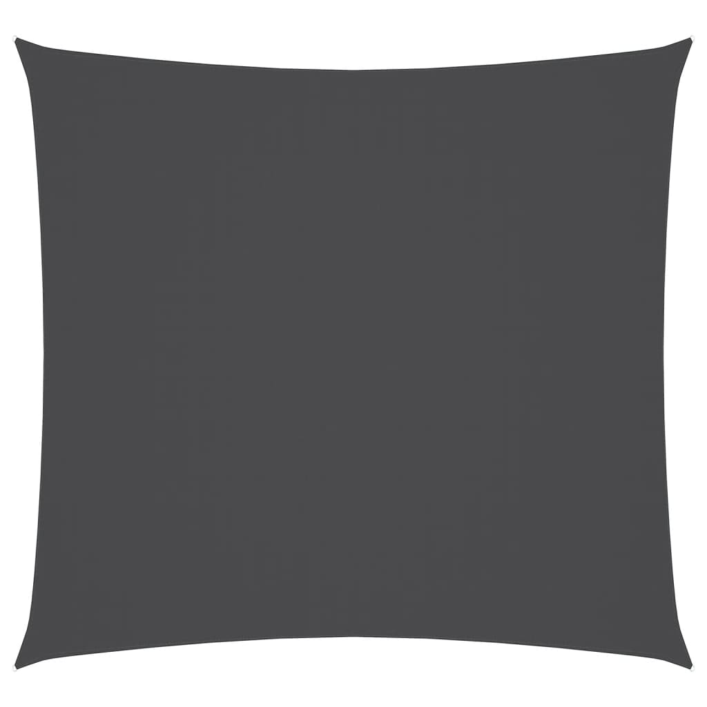 Πανί Σκίασης Τετράγωνο Ανθρακί 5 x 5 μ. από Ύφασμα Oxford - Pakobazaar