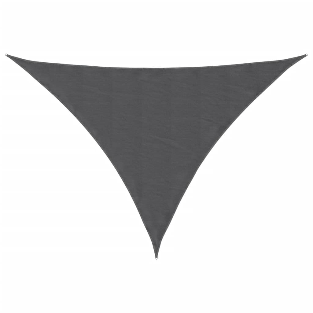 Πανί Σκίασης Τρίγωνο Ανθρακί 3,5x3,5x4,9 μ. από Ύφασμα Oxford - PAKOBAZAAR