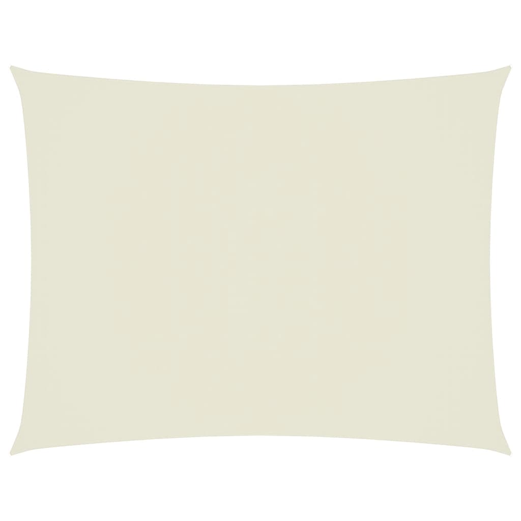 Πανί Σκίασης Ορθογώνιο Κρεμ 6 x 7 μ. από Ύφασμα Oxford - PAKOBAZAAR