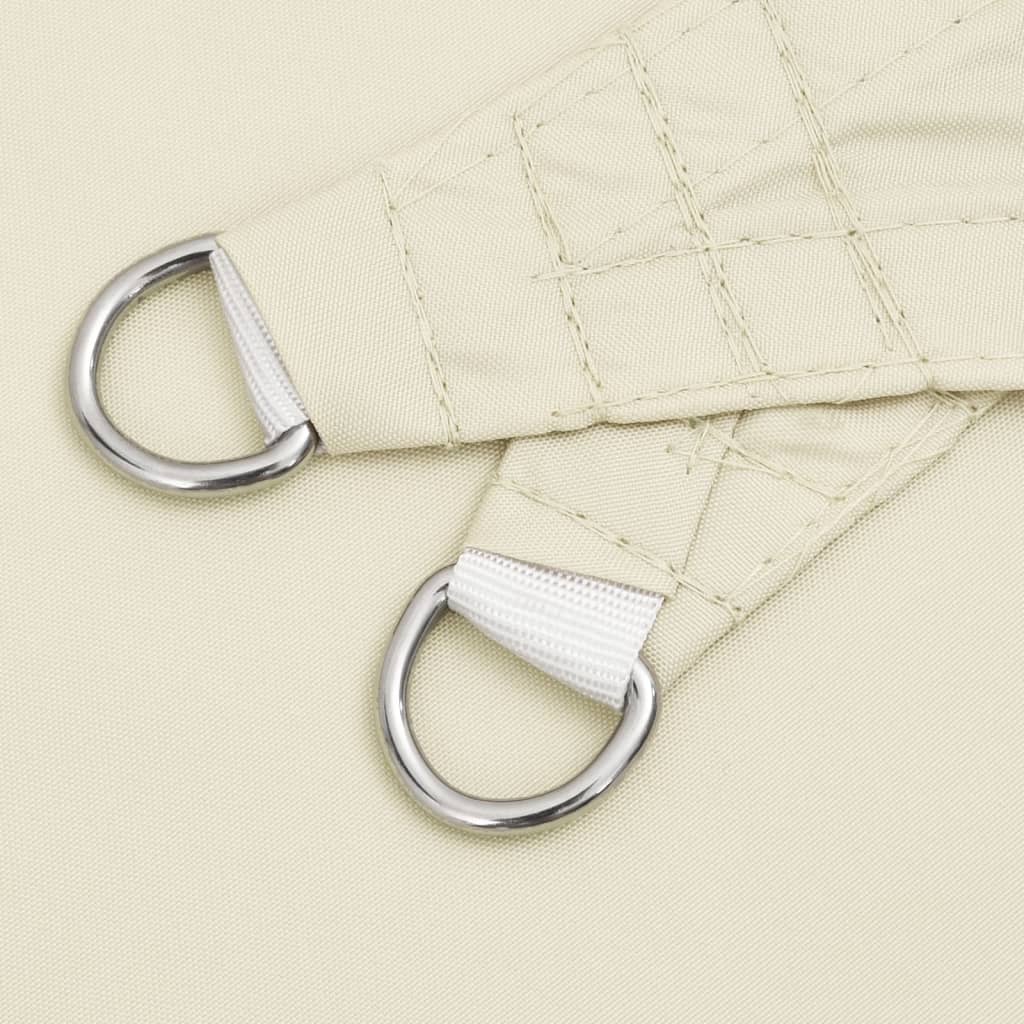 Πανί Σκίασης Τρίγωνο Κρεμ 4,5 x 4,5 x 4,5 μ. από Ύφασμα Oxford - PAKOBAZAAR