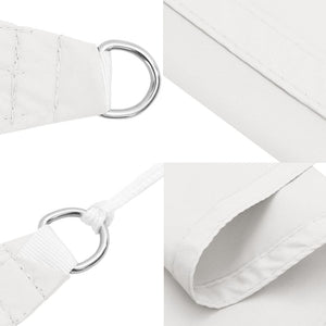 Πανί Σκίασης Τρίγωνο Λευκό 3 x 4 x 4 μ. από Ύφασμα Oxford - PAKOBAZAAR