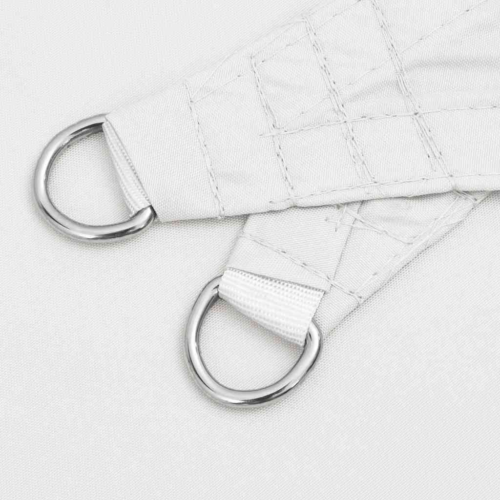 Πανί Σκίασης Τρίγωνο Λευκό 4 x 4 x 4 μ. από Ύφασμα Oxford - PAKOBAZAAR