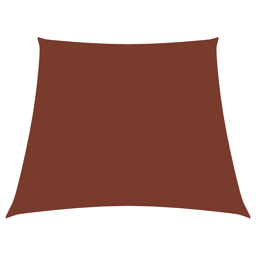 Πανί Σκίασης Τρίγωνο Terracotta 3/5x4 μ. από Ύφασμα Oxford