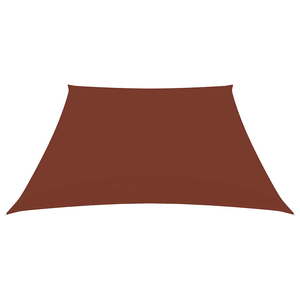Πανί Σκίασης Τρίγωνο Terracotta 3/5x4 μ. από Ύφασμα Oxford